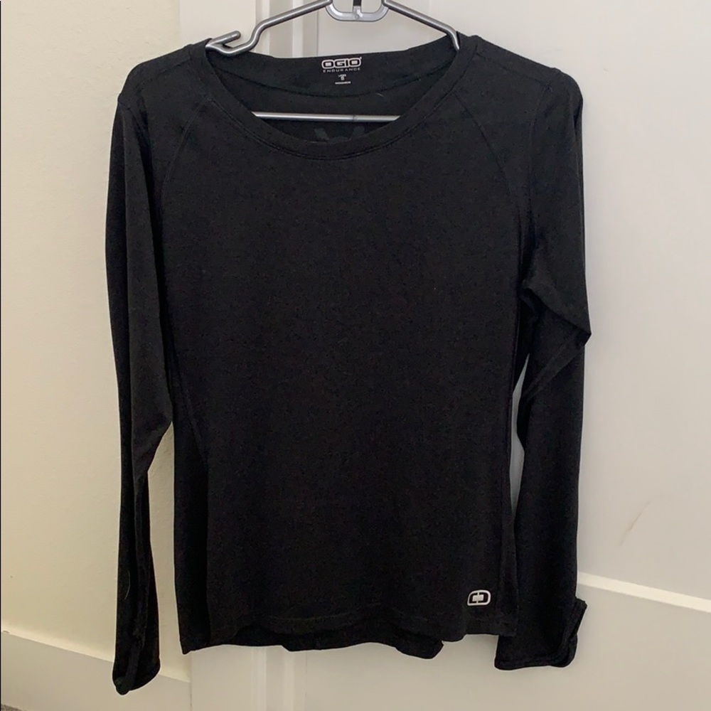 Dark grey light weight long sleeve